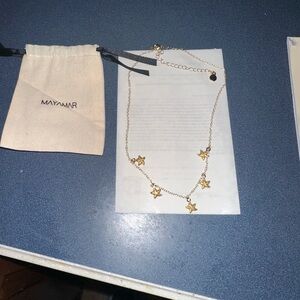 Gold Star Charm Necklace